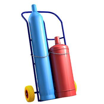 тележка для двух баллонов кп 2 фото