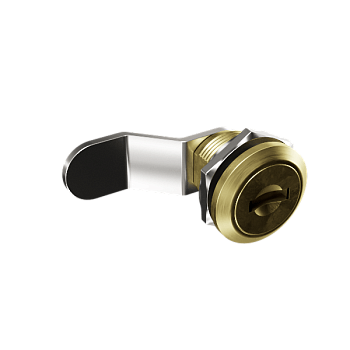 замок для почтового ящика золотой гиб 10 мм фото