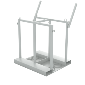 контейнер (палета) для 8 кислородных газовых баллонов фото
