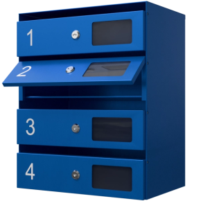 почтовый ящик 4-секционный серия ультра фото