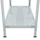 Стеллаж с перфорированными полками