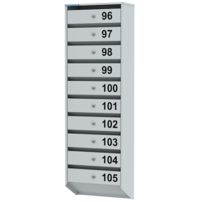 почтовый ящик на 10 ячеек базис фото