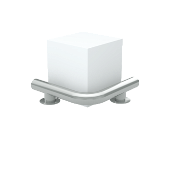 металлический колесоотбойник дорожный фото