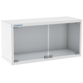 полка медицинская со стеклянными дверцами пн-2 фото