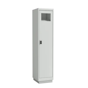 одностворчатый шкаф для грязной одежды с электронным замком фото