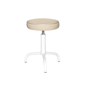 табурет кремовый т04-1 белый каркас фото