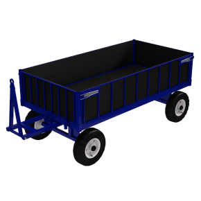 тележка большегрузная с настилом и бортами бт 2 цб фото