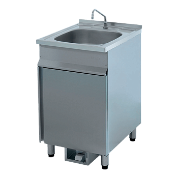 ванна-рукомойник 870x500x600 с педалью фото