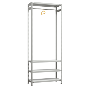 стеллаж sfc 2500х1000х400 4 полки фото