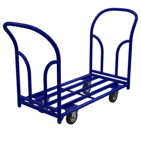тележка платформенная каркасная ткд 9 с двумя ручками фото