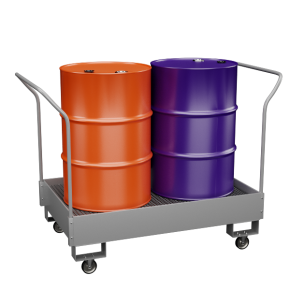 поддон для хранения 2 бочек на колесах фото