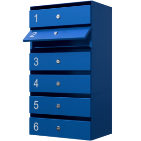 почтовый ящик 6-секционный серия ультра фото