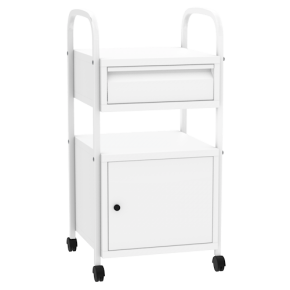 тумба прикроватная с выдвижным ящиком на металлокаркасе фото