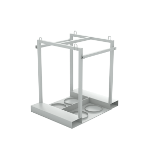 контейнер (палета) для 4 пропановых газовых баллонов фото