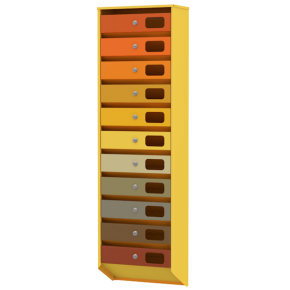 почтовый ящик на 11 квартир серия базис элит фото