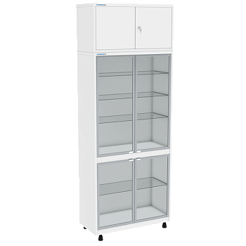 шкаф медицинский шсс-2-а-р с антресолью фото