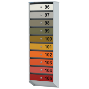 почтовый ящик 10-секционный серия базис плюс фото