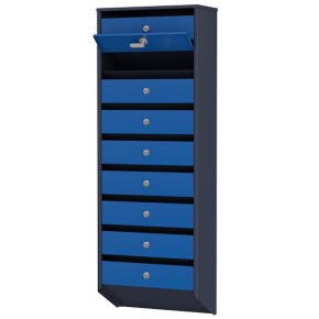 почтовый ящик 9-секционный серия базис премиум фото