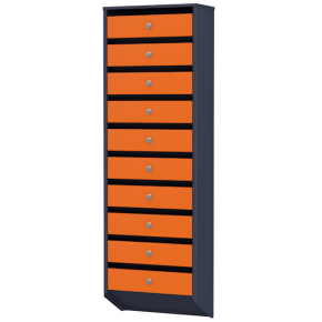 почтовый ящик 10-секционный серия базис премиум фото