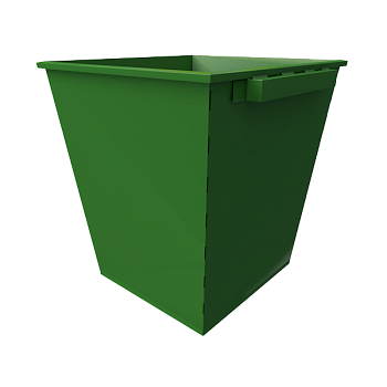 контейнер на 660 литров с фронтальным захватом фото