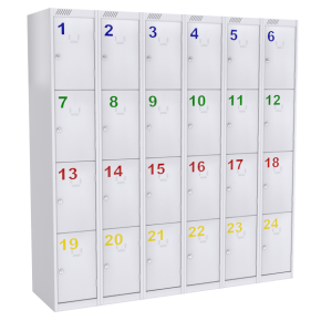 шкаф для сумок на 24 ячейки фото