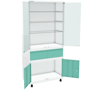 медицинский шкаф шмс-2-р-2-ц фото