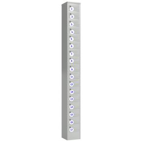 шкаф для хранения мобильных телефонов на 17 ячеек фото