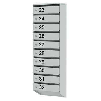 ящик почтовый на 10 квартир базис лайт фото