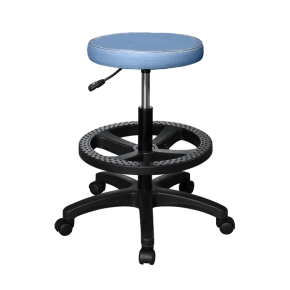 табурет высокий для лабораторий т10-в синий фото