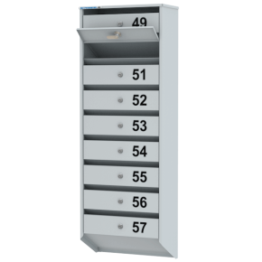 почтовый ящик на 9 ячеек базис фото