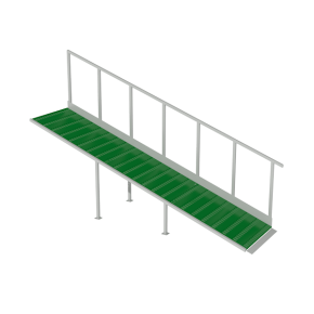 пандус для скатывания кислородных баллонов фото