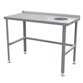 стол для отходов из нержавеющей стали 870x1200x600 фото