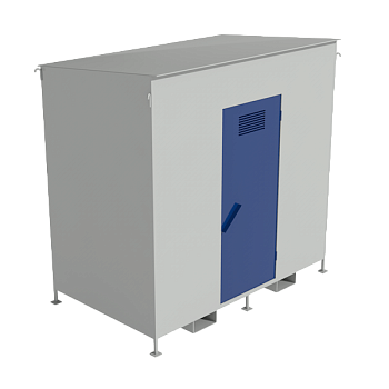 хранилище для баллонов с кислородом 02 фото