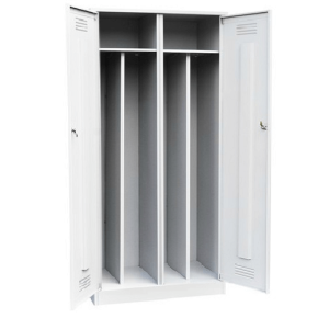 шкаф гардеробный двухстворчатый на 4 отделения фото