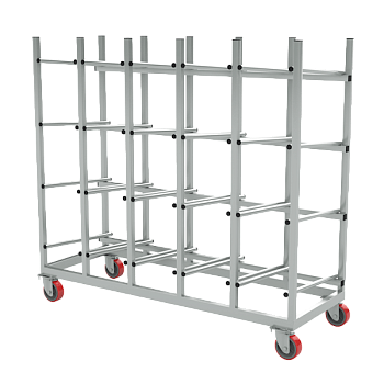 мобильный стеллаж под 20 бутыля с водой фото