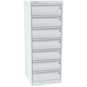 шкаф картотечный шк-7 а5 с замками на каждом ящике фото