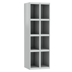 шкаф для сумок открытый на 8 ячеек фото