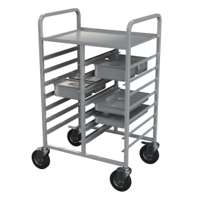 тележка для гастроемкостей 1050x750x600 колеса 100 мм фото