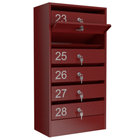 почтовый ящик 6-секционный серия эталон колор фото