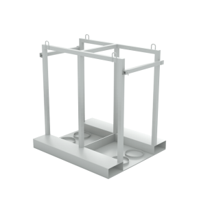 контейнер (палета) для 8 кислородных газовых баллонов фото