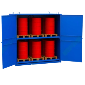 шкаф для 12 бочек уличный 1250x2700x1250 фото