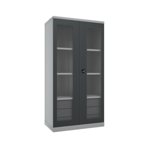 инструментальный шкаф вл-052-06 (двери с окнами) фото