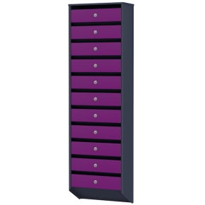 почтовый ящик 11-секционный серия базис премиум фото