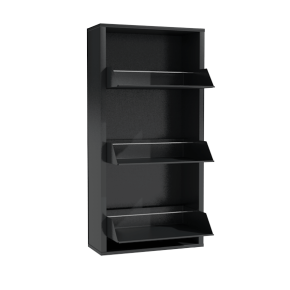 шкаф металлический для обуви с откидными полками фото