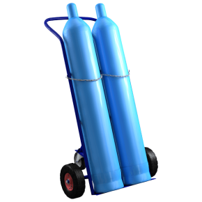 тележка для двух кислородных баллонов гб 2 фото