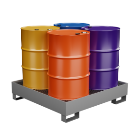 поддон для хранения 4 бочек 302х1250х1250 фото