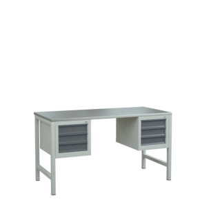 верстак 1500 с 2 подвесными тумбами с 3 ящиками фото