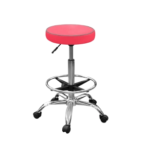 табурет с мягким сиденьем т11-в красный фото