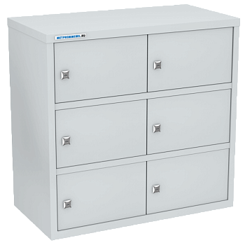 индивидуальный шкаф кассира на 6 отделений фото