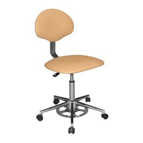 кресло с ножным подъемом кр12 (обивка) бежевое фото